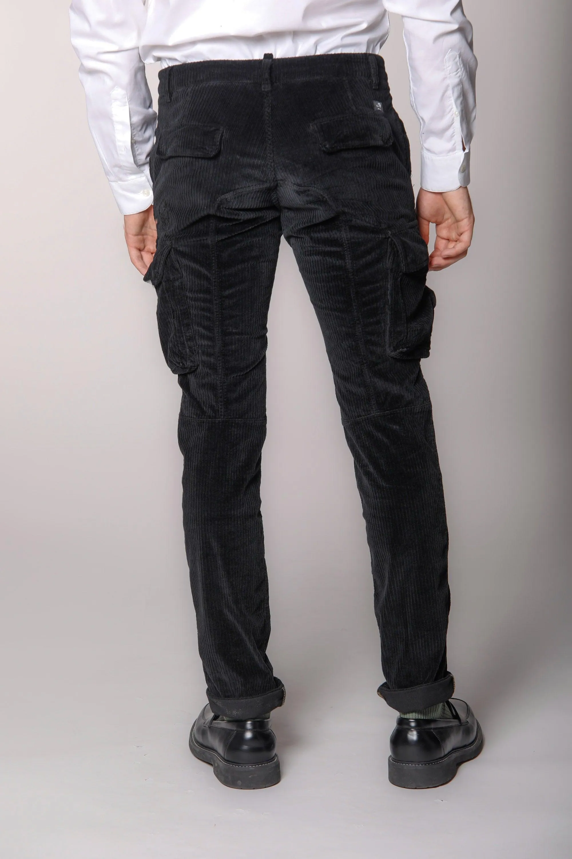 Chile man cargo pant in 500 striped velvet extra slim sold by Mason's product image thumbnail 3