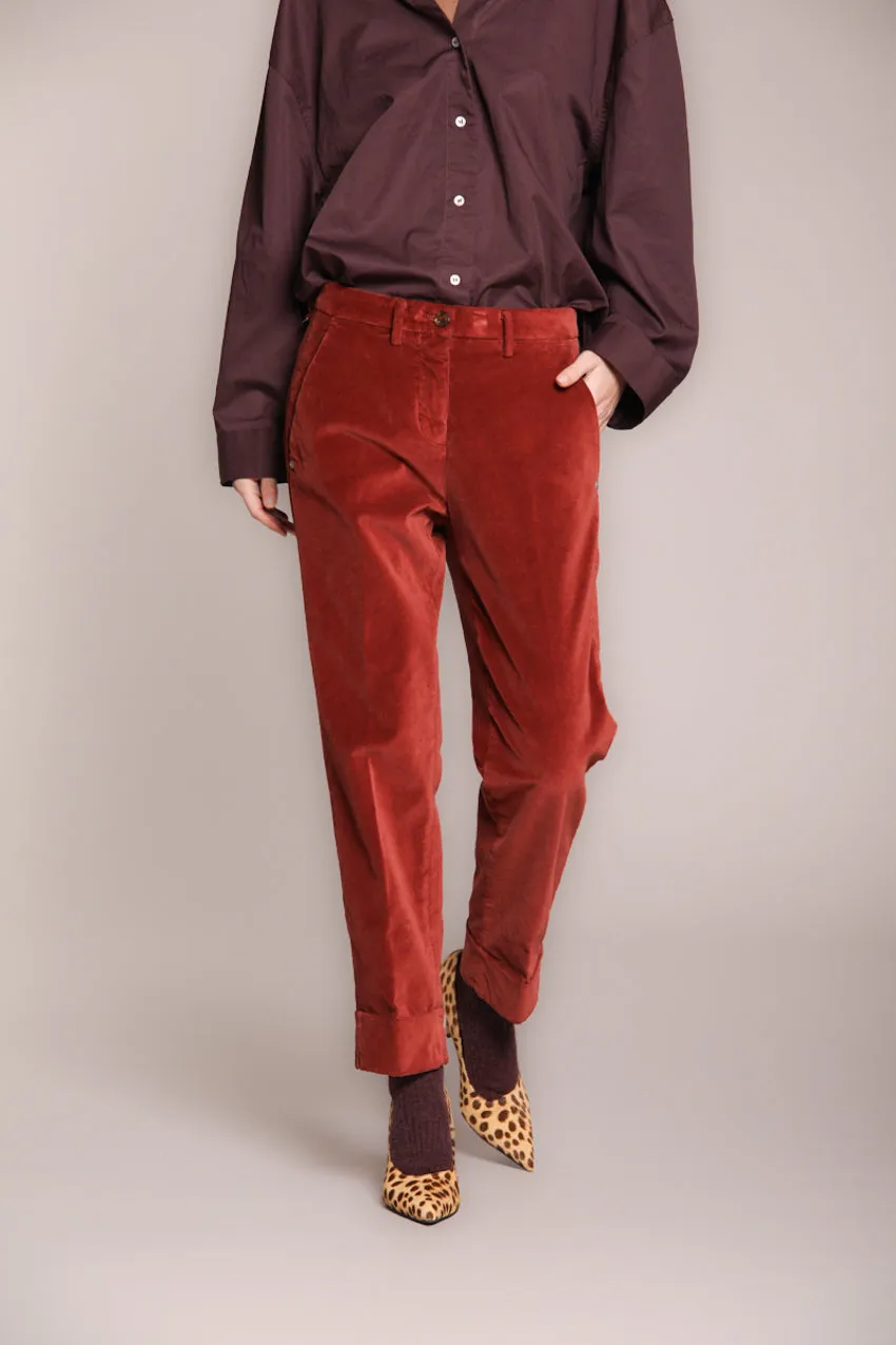 New York Carrot women’s chino pants in velvet carrot fit sold by Mason's