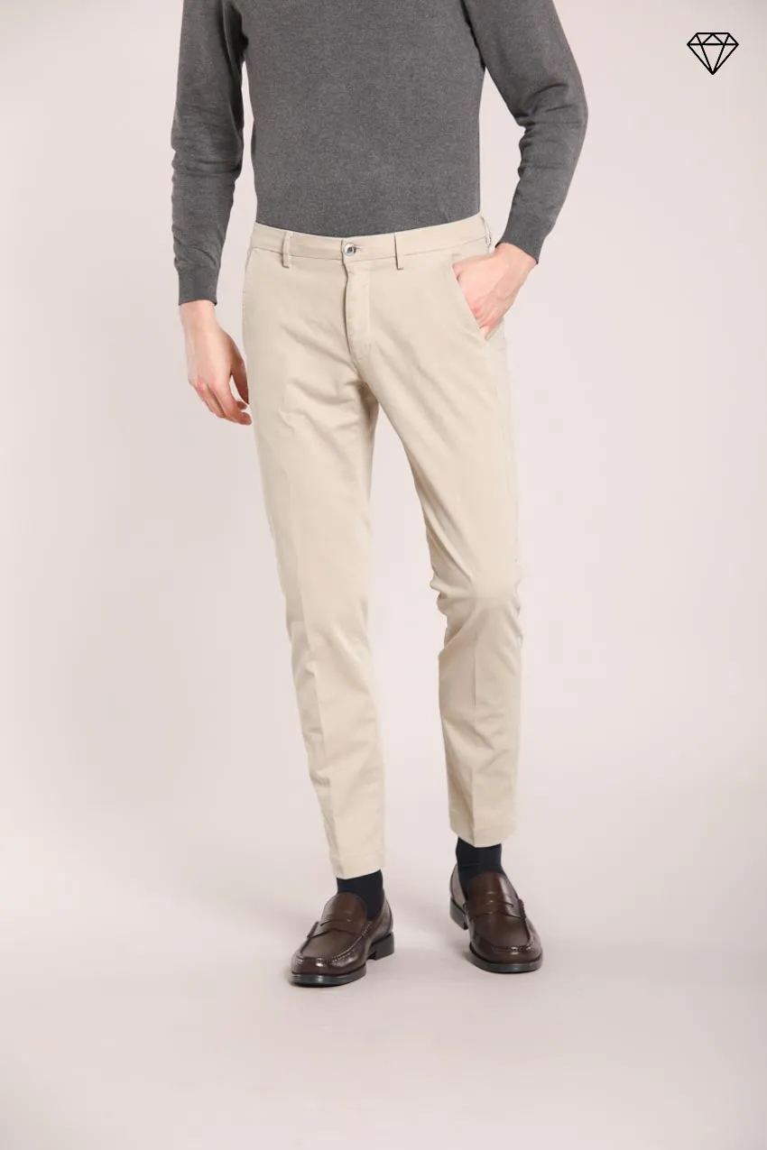 Torino men's chino pants in gabardine slim fit ① sold by Mason's