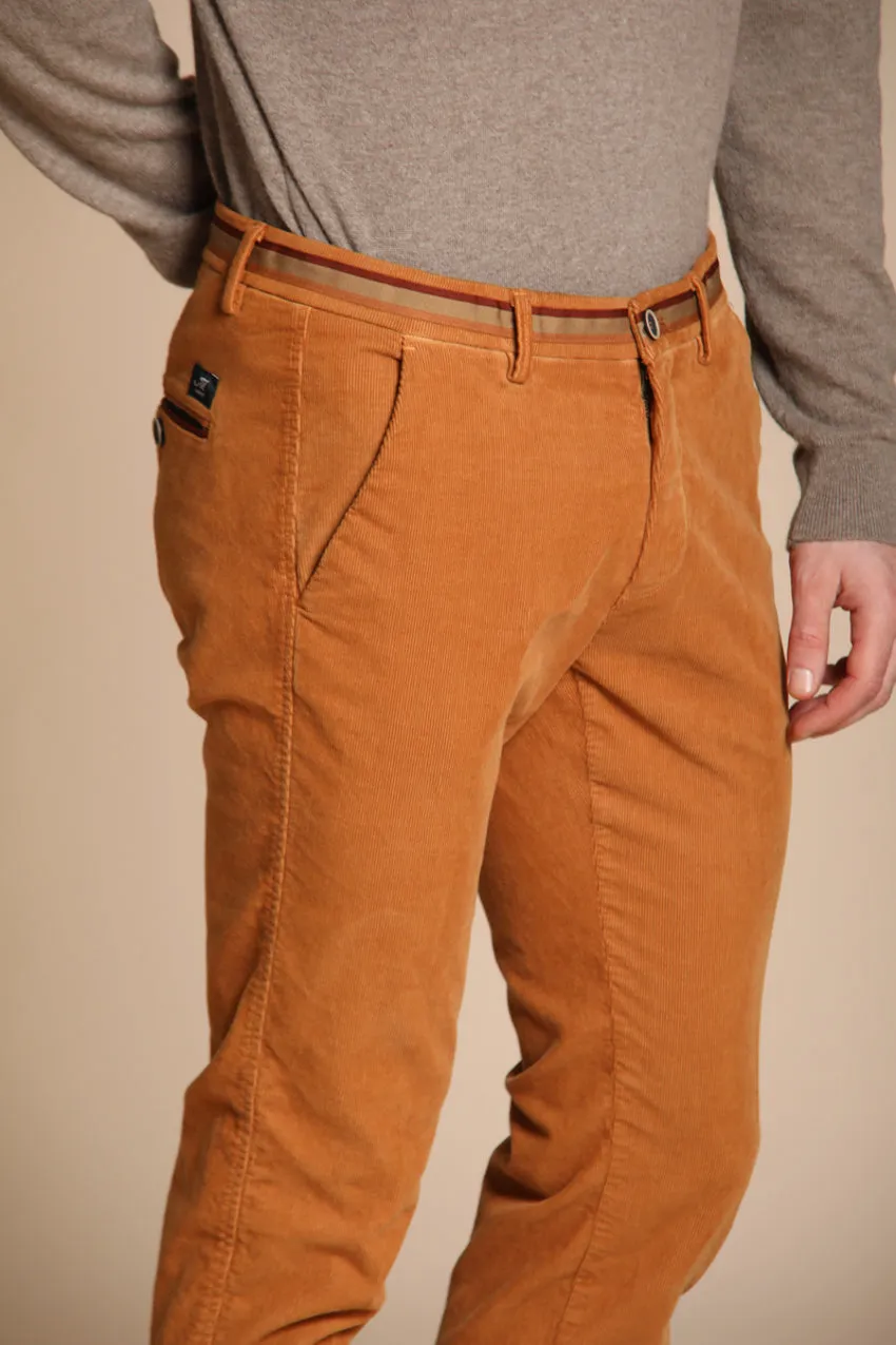 Torino Winter men's chino pants in 1000-line corduroy slim fit sold by Mason's product image thumbnail 2