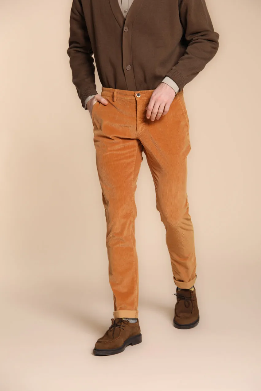 Milano men's chino pants in 500-line corduroy extra slim fit sold by Mason's product image thumbnail 3