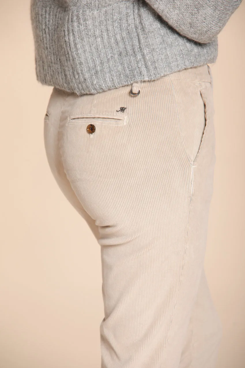 New York Slim women’s chino trousers in corduroy slim fit ① sold by Mason's product image thumbnail 2