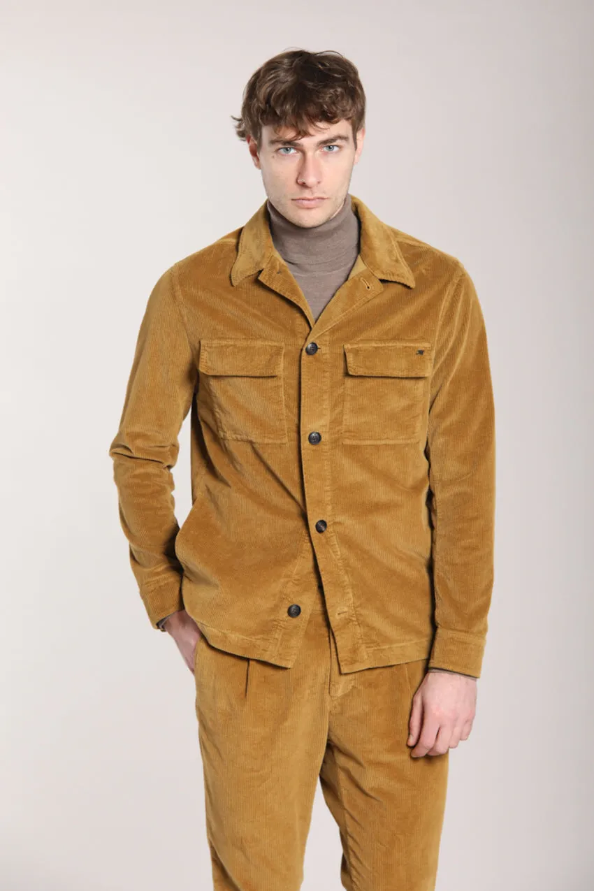 Steve men’s overshirt in 500-wale corduroy sold by Mason's
