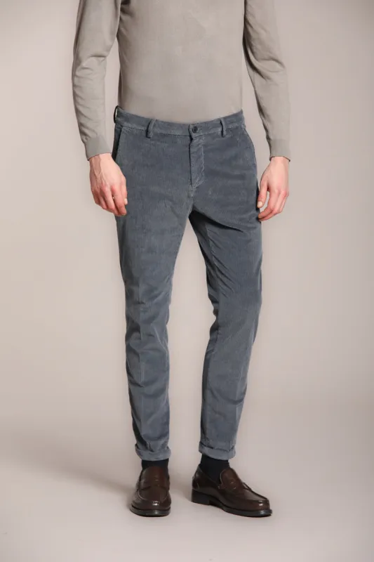 Osaka men's chino pants in 500-line corduroy carrot fit sold by Mason's