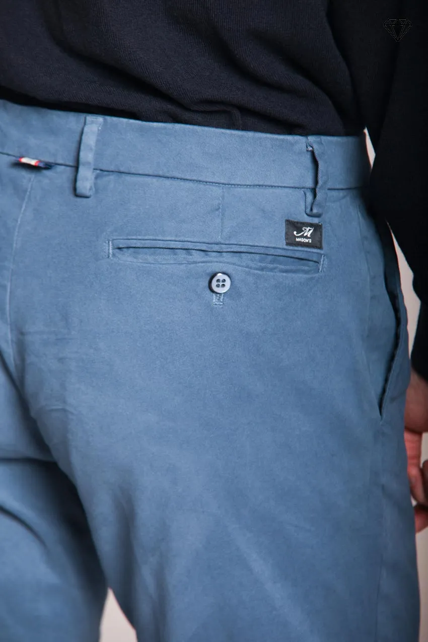 New York men's chino pants in stretch gabardine regular fit ① sold by Mason's product image thumbnail 2