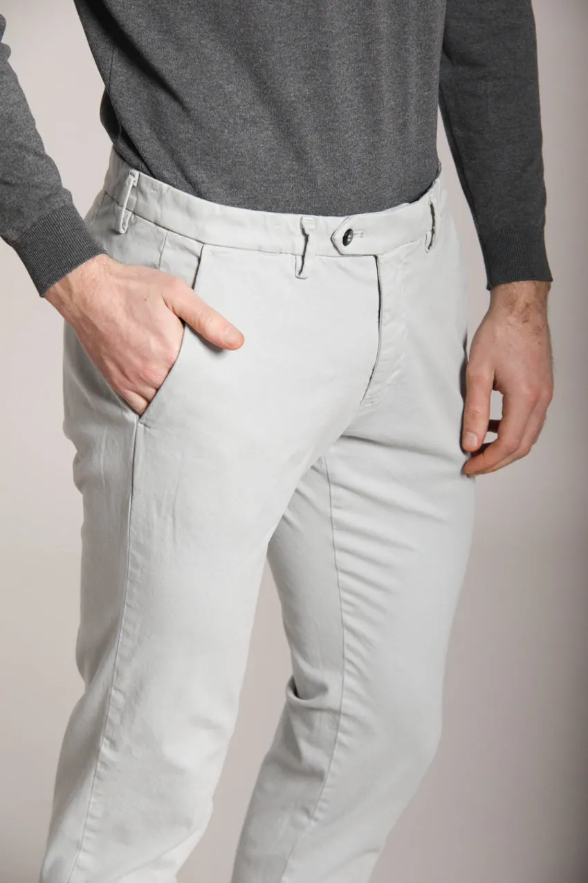 Torino Flex men's chino pants in satin slim fit sold by Mason's product image thumbnail 2