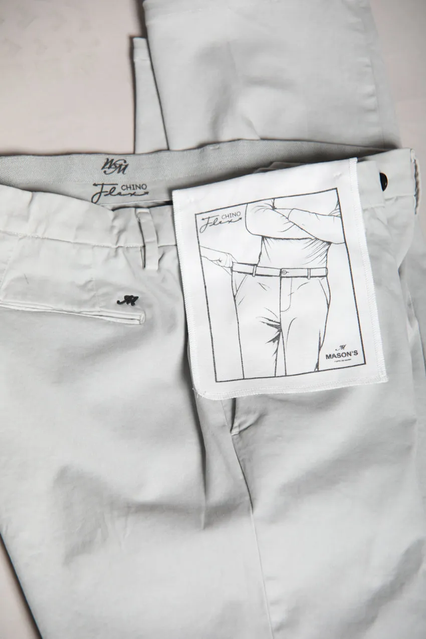 Torino Flex men's chino pants in satin slim fit sold by Mason's product image thumbnail 3