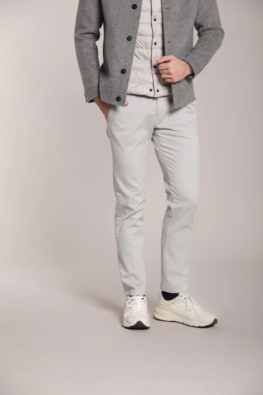 Torino Flex men's chino pants in satin slim fit sold by Mason's product image thumbnail 4