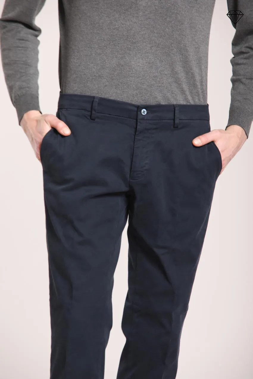New York men's chino pants in stretch gabardine regular fit ① sold by Mason's product image thumbnail 2