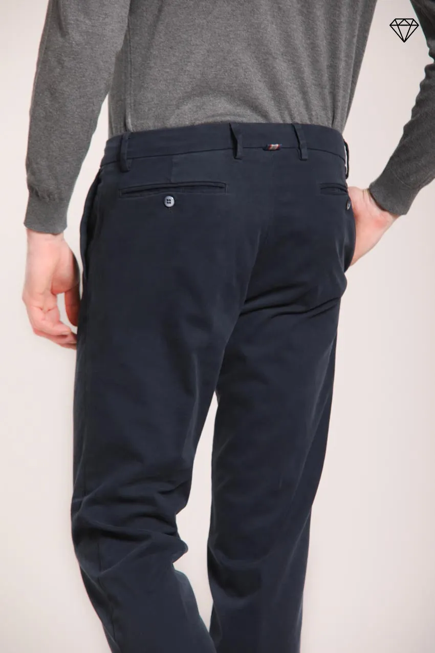 New York men's chino pants in stretch gabardine regular fit ① sold by Mason's product image thumbnail 3