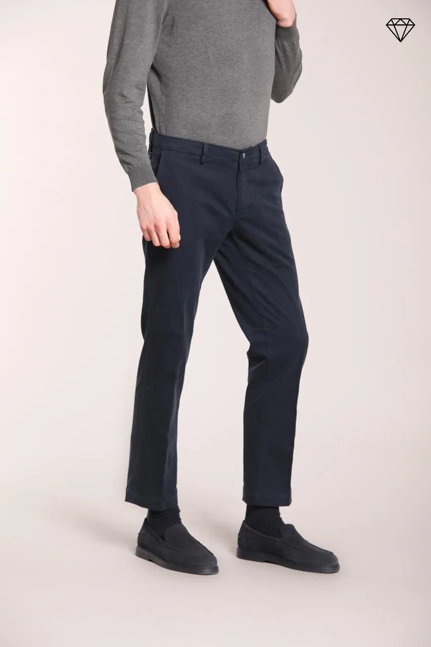 New York men's chino pants in stretch gabardine regular fit ① sold by Mason's product image thumbnail 4