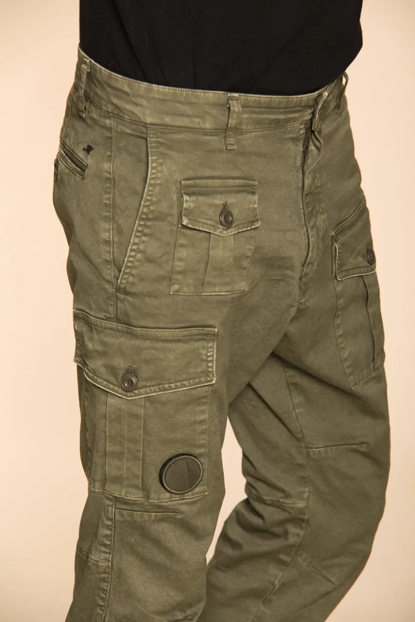 George Coolpocket men's cargo trousers in gabardine logo edition carrot fit ①
sold by Mason's product image thumbnail 2