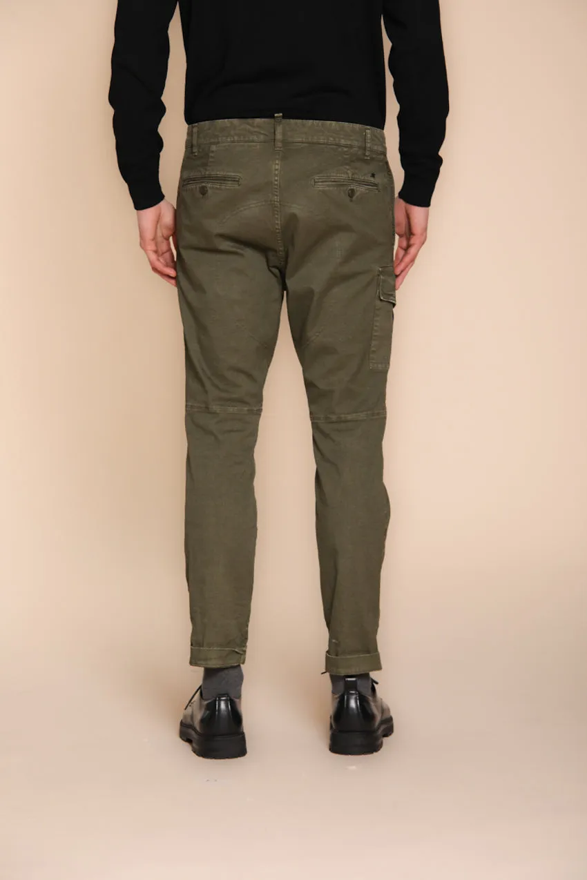 George Coolpocket men's cargo trousers in gabardine logo edition carrot fit ①
sold by Mason's product image thumbnail 4