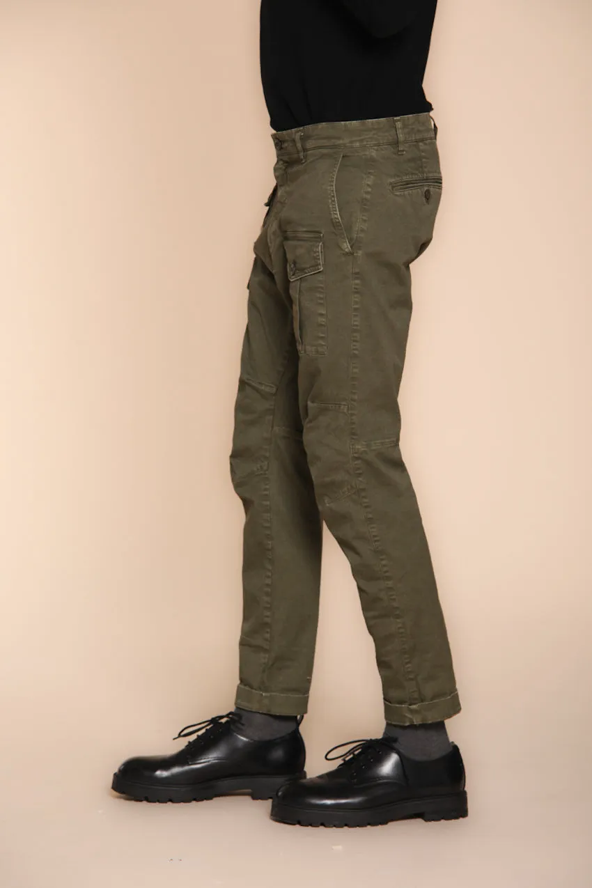 George Coolpocket men's cargo trousers in gabardine logo edition carrot fit ①
sold by Mason's product image thumbnail 3