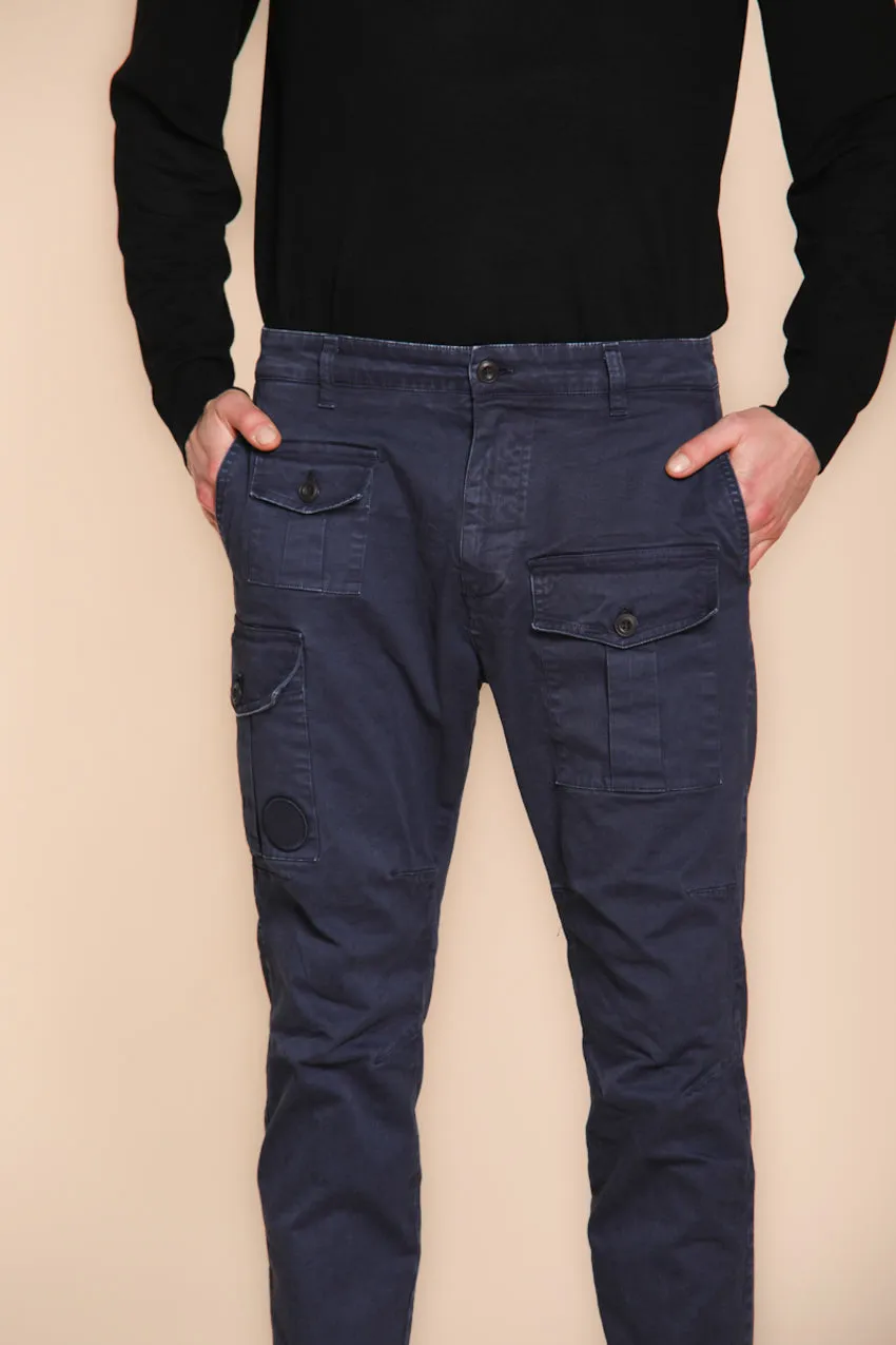 George Coolpocket men's cargo trousers in gabardine logo edition carrot fit ① sold by Mason's product image thumbnail 2