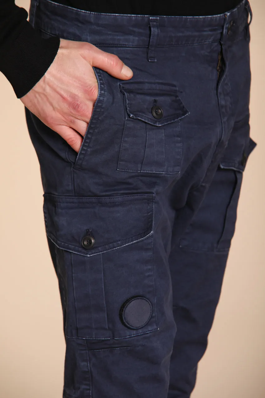 George Coolpocket men's cargo trousers in gabardine logo edition carrot fit ① sold by Mason's product image thumbnail 5