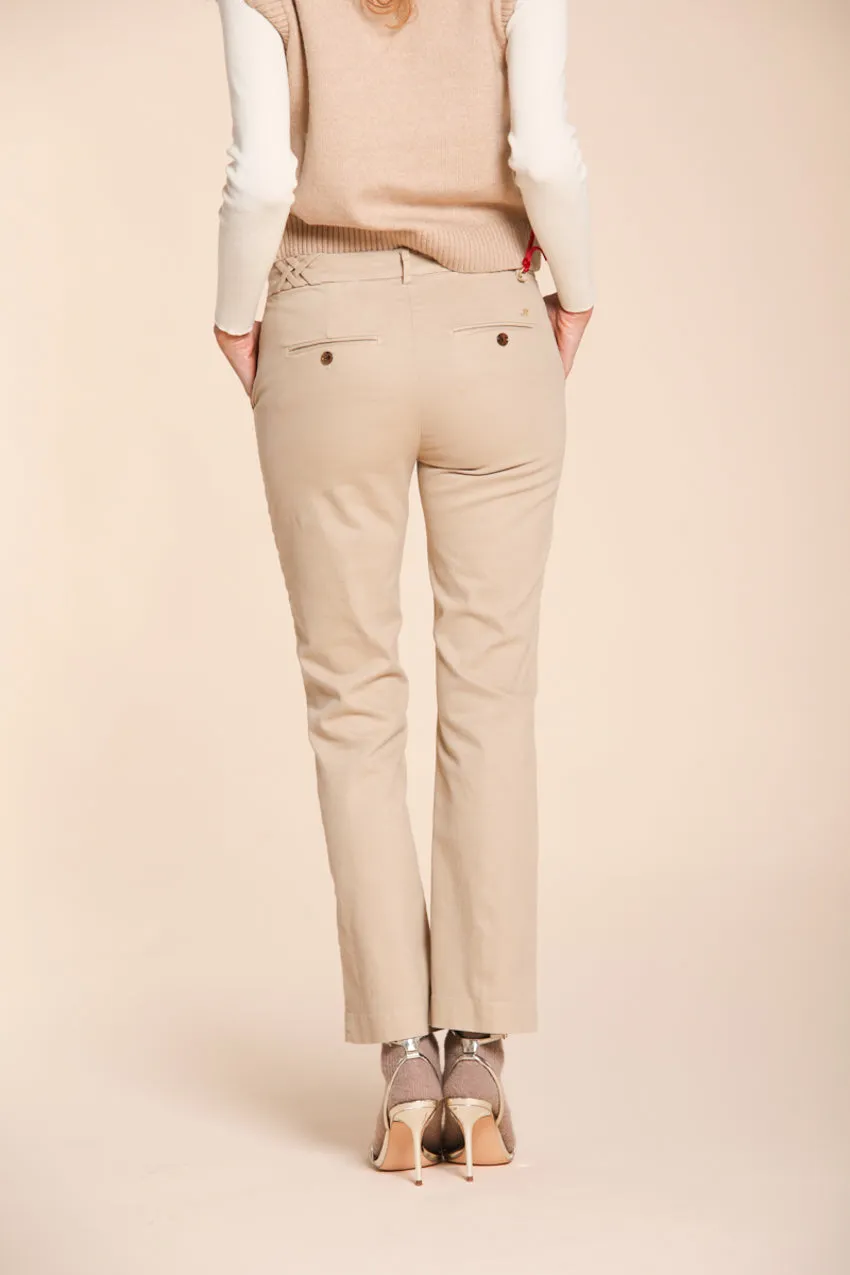 New York Trumpet women’s chino trousers in gabardine slim fit sold by Mason's product image thumbnail 5