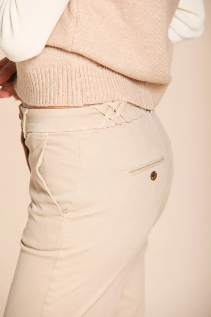 New York Trumpet women’s chino trousers in gabardine slim fit sold by Mason's product image thumbnail 2