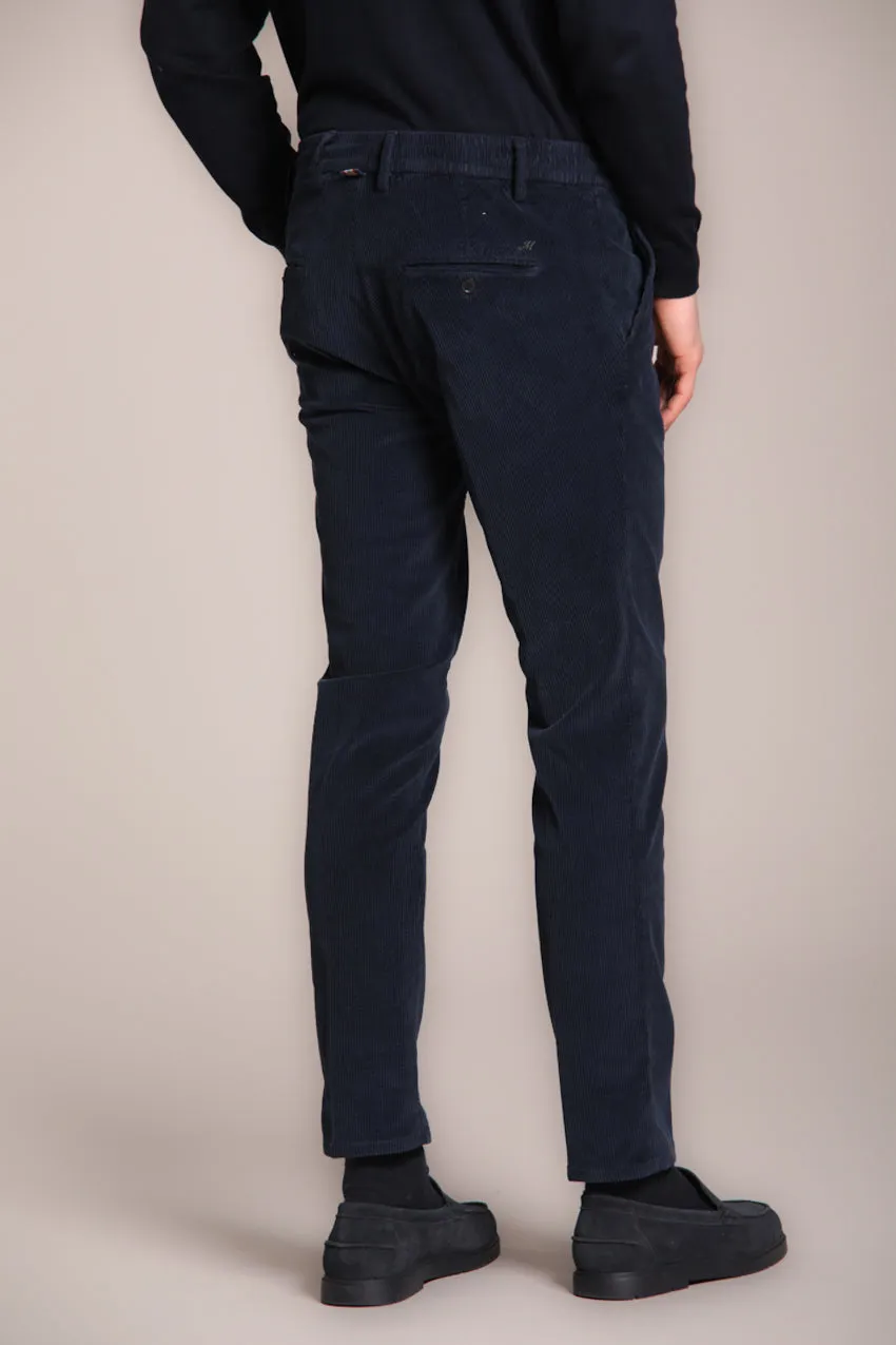 Milano Jogger men's chino pants in 500-line corduroy extra slim fit sold by Mason's product image thumbnail 4