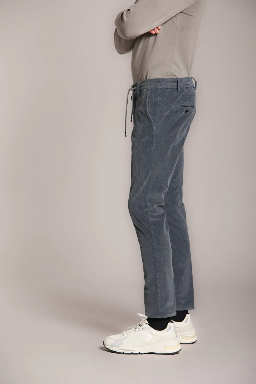 Milano Jogger men's chino pants in 500-line corduroy extra slim fit sold by Mason's product image thumbnail 5