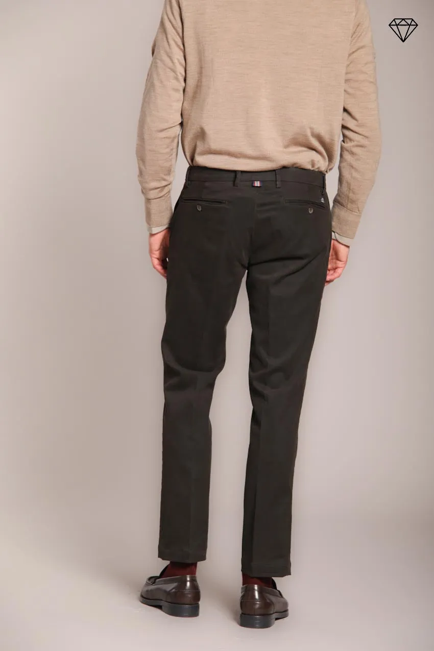 New York men's chino pants in stretch gabardine regular fit ① sold by Mason's product image thumbnail 4