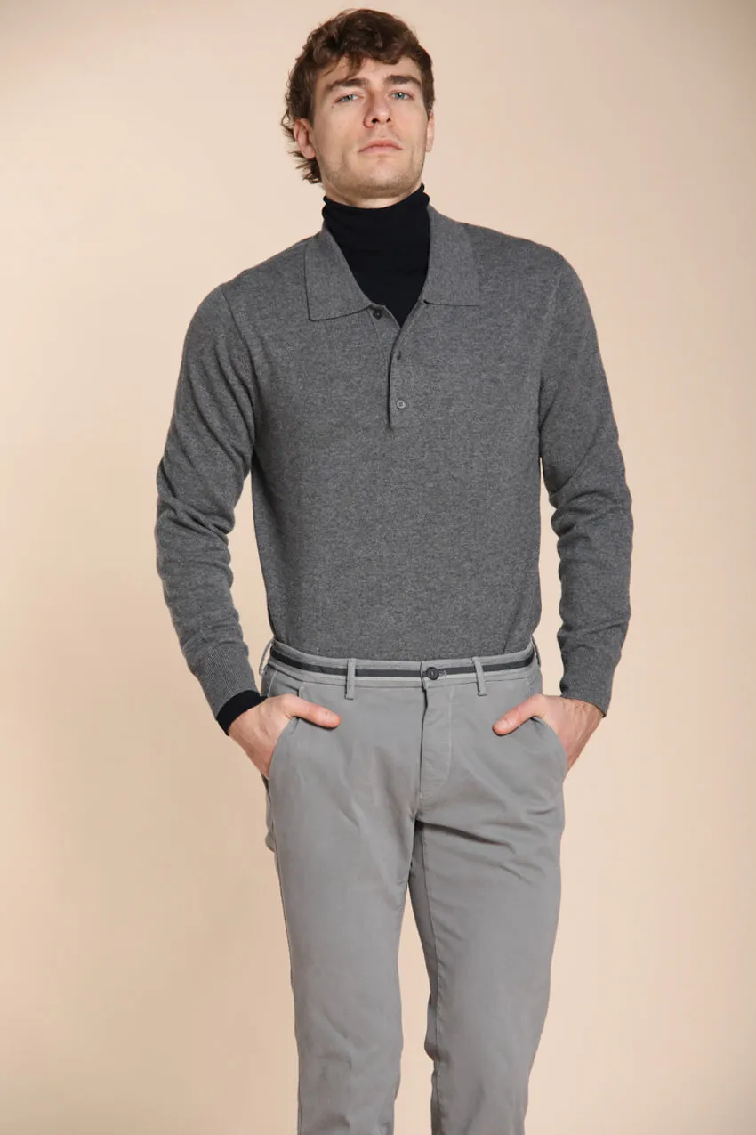 Torino Winter men's chino pants in stretch gabardine slim fit sold by Mason's product image thumbnail 3