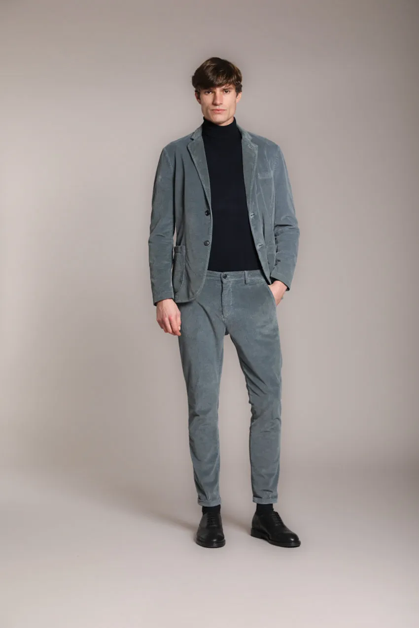 Osaka men's chino pants in 500-line corduroy carrot fit sold by Mason's product image thumbnail 3