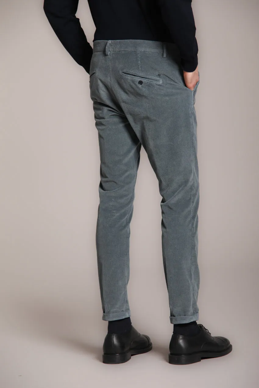 Osaka men's chino pants in 500-line corduroy carrot fit sold by Mason's product image thumbnail 5