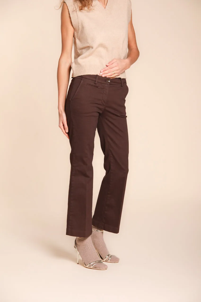 New York Trumpet women’s chino trousers in gabardine slim fit sold by Mason's product image thumbnail 4