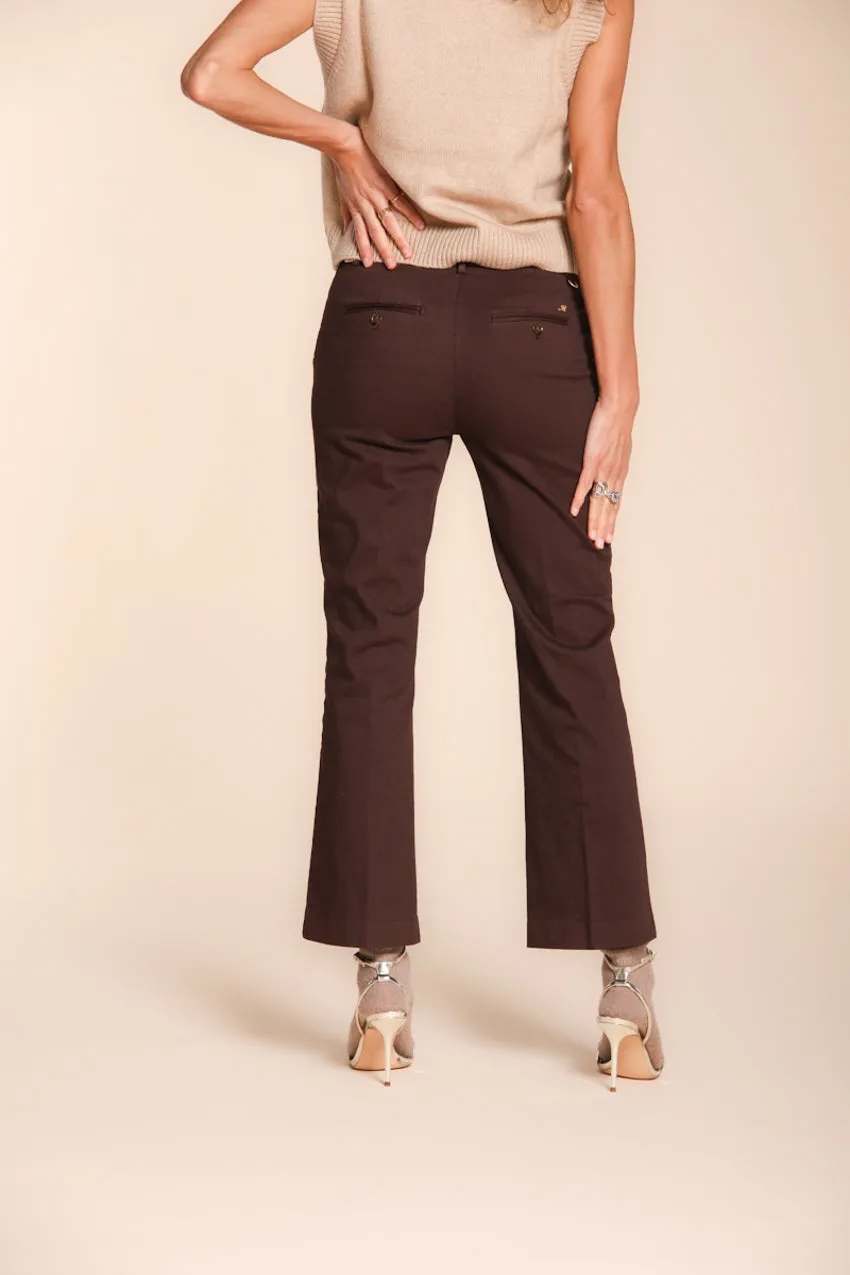 New York Trumpet women’s chino trousers in gabardine slim fit sold by Mason's product image thumbnail 3