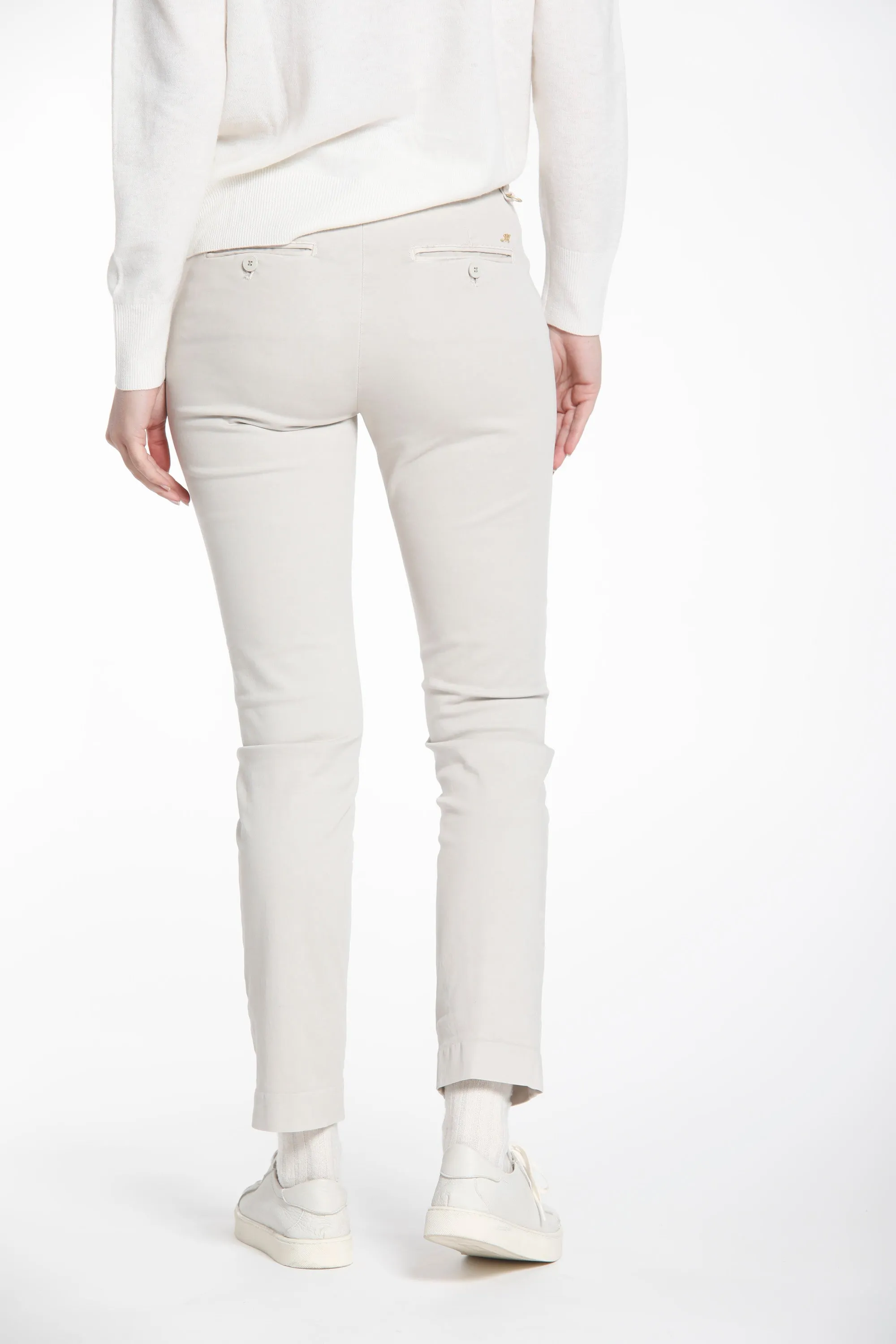 New York Slim woman satin chino pants sold by Mason's product image thumbnail 4
