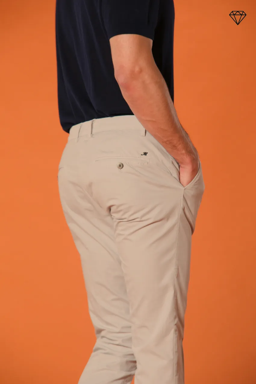 Milano men's chino pants in pima cotton extra slim fit ① sold by Mason's product image thumbnail 2