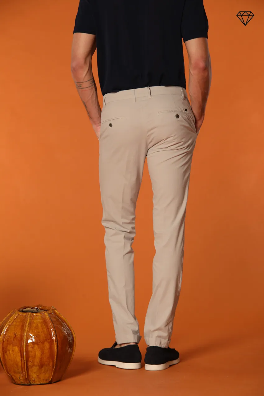 Milano men's chino pants in pima cotton extra slim fit ① sold by Mason's product image thumbnail 4