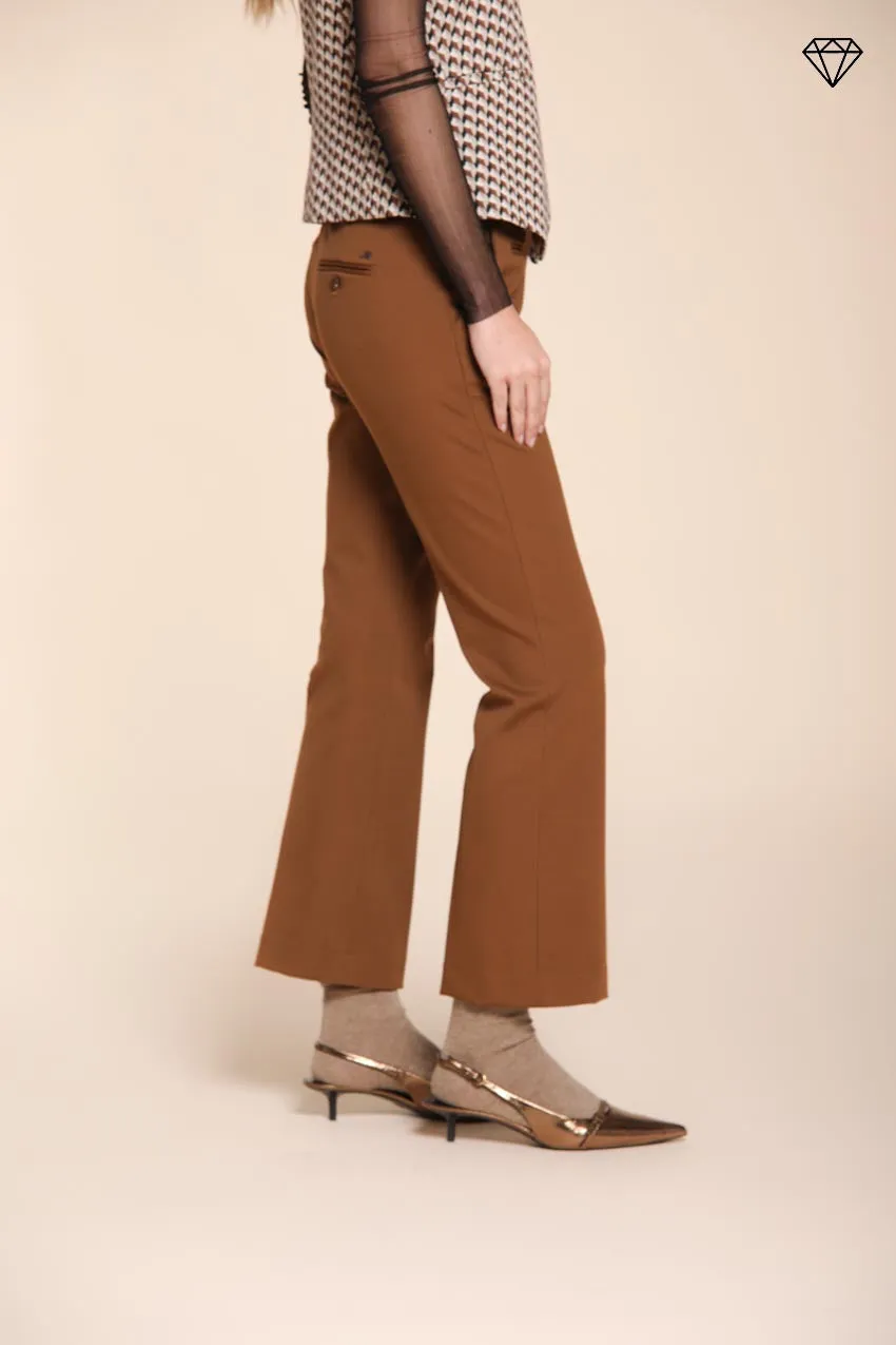 New York Trumpet women’s chino trousers in technical jersey slim fit ① sold by Mason's product image thumbnail 3