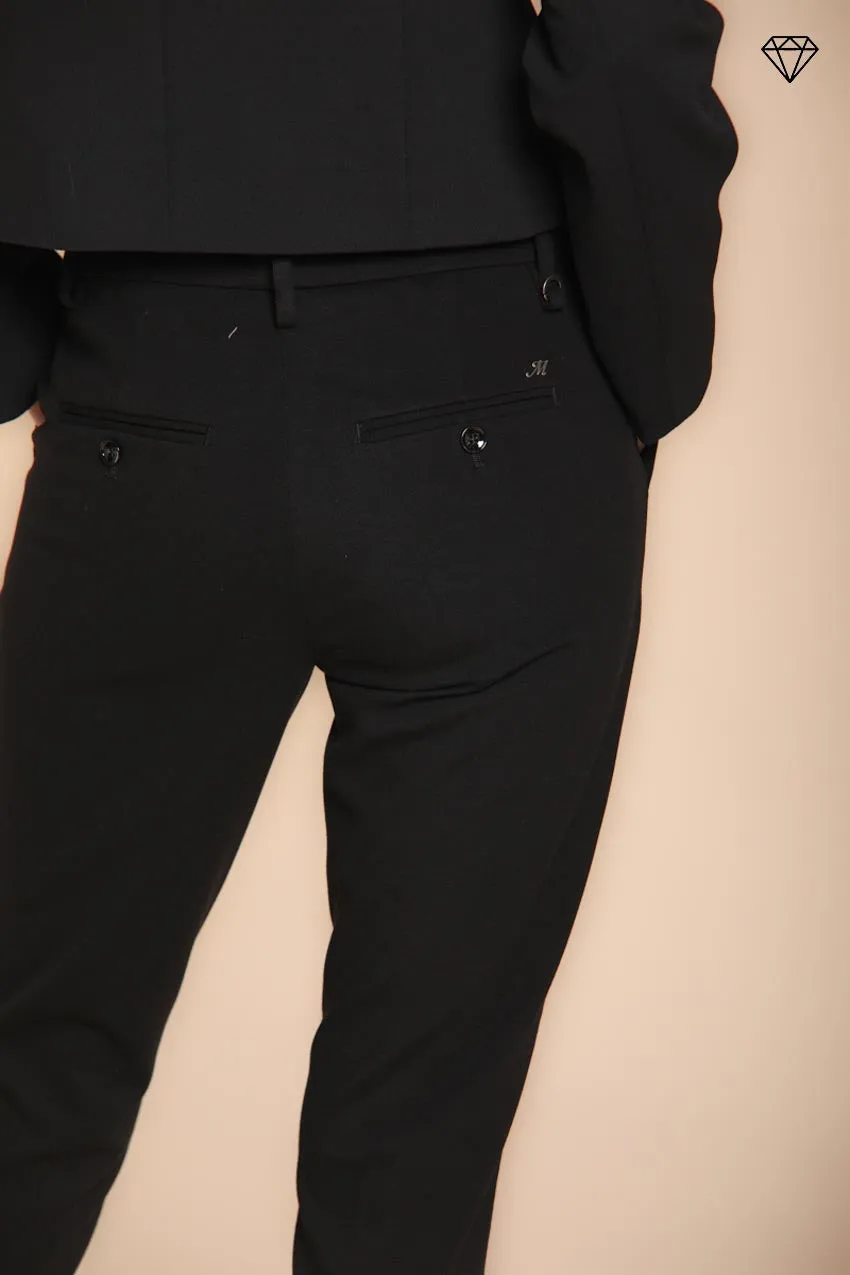 New York Slim women’s chino trousers in technical jersey slim fit ① sold by Mason's product image thumbnail 3