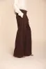 Ny Wide Pinces women’s chino pants in cotton cashmere wide leg fit sold by Mason's