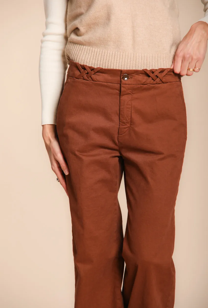 New York Straight women’s chino pants in gabardine straight fit sold by Mason's product image thumbnail 3