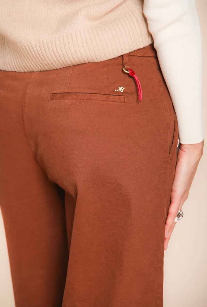 New York Straight women’s chino pants in gabardine straight fit sold by Mason's product image thumbnail 4