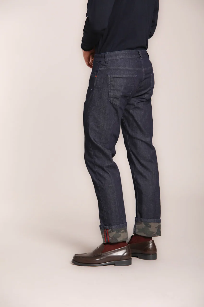 Harris Regular men’s 5-pocket pants in denim regular fit sold by Mason's product image thumbnail 5