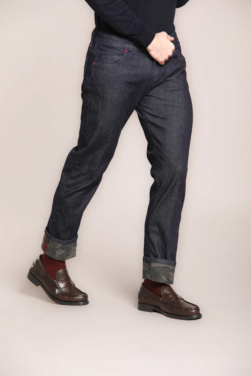 Harris Regular men’s 5-pocket pants in denim regular fit sold by Mason's product image thumbnail 4