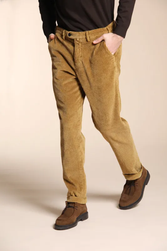 Boston men’s chino pants in wide-wale corduroy relaxed fit

 sold by Mason's