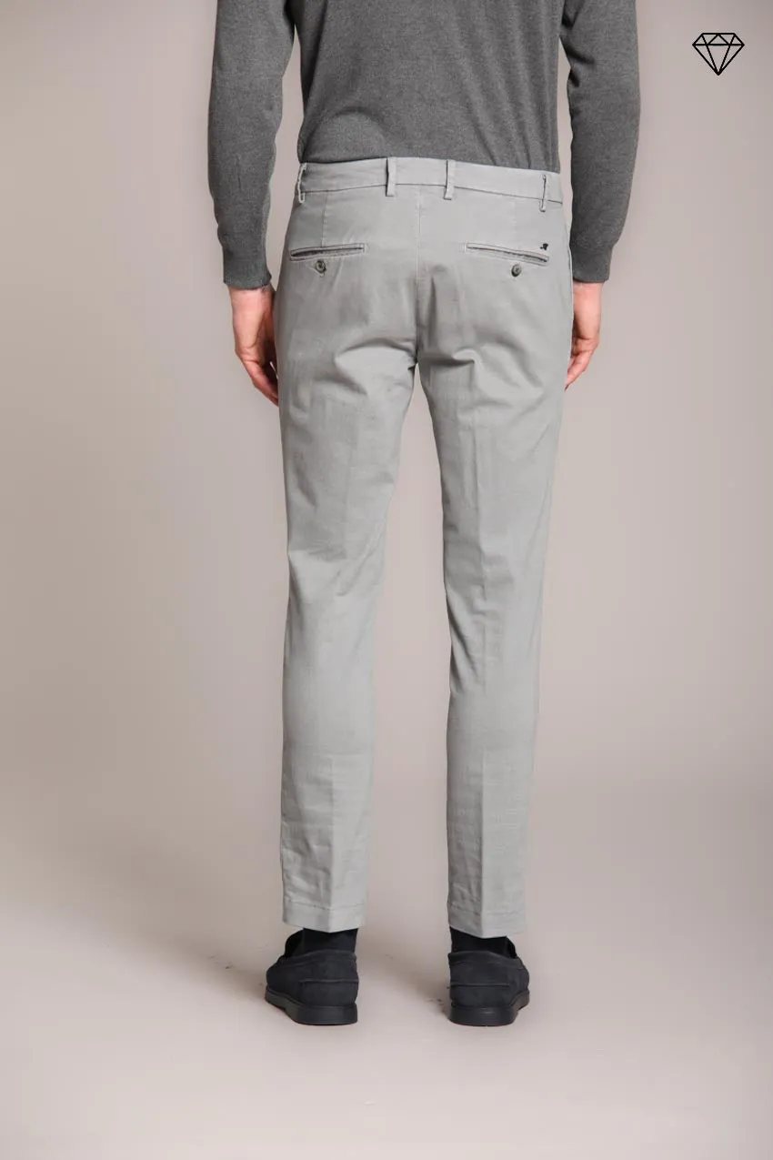 Milano men's chino pants in stretch gabardine extra slim fit ① sold by Mason's product image thumbnail 3