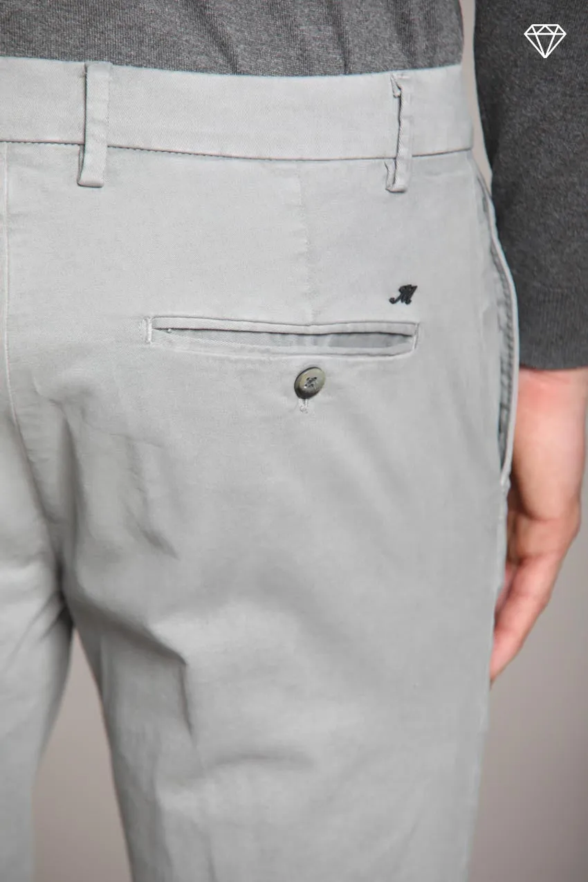 Milano men's chino pants in stretch gabardine extra slim fit ① sold by Mason's product image thumbnail 2