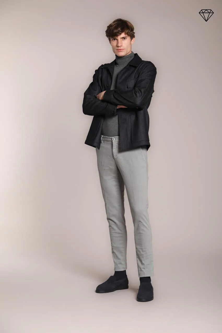 Milano men's chino pants in stretch gabardine extra slim fit ① sold by Mason's product image thumbnail 5