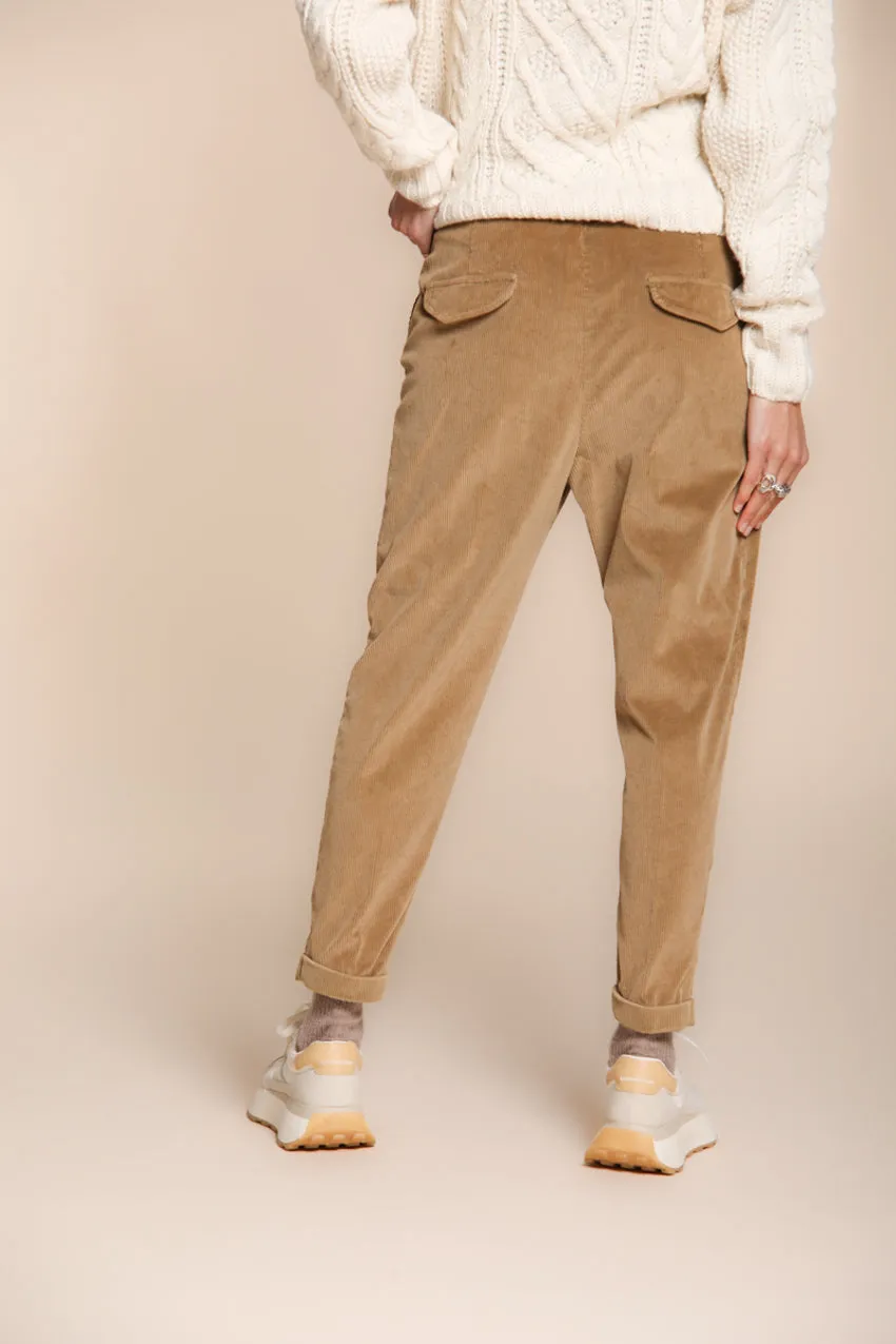Malibu Jogger City women’s chino trousers in corduroy relaxed fit sold by Mason's product image thumbnail 4