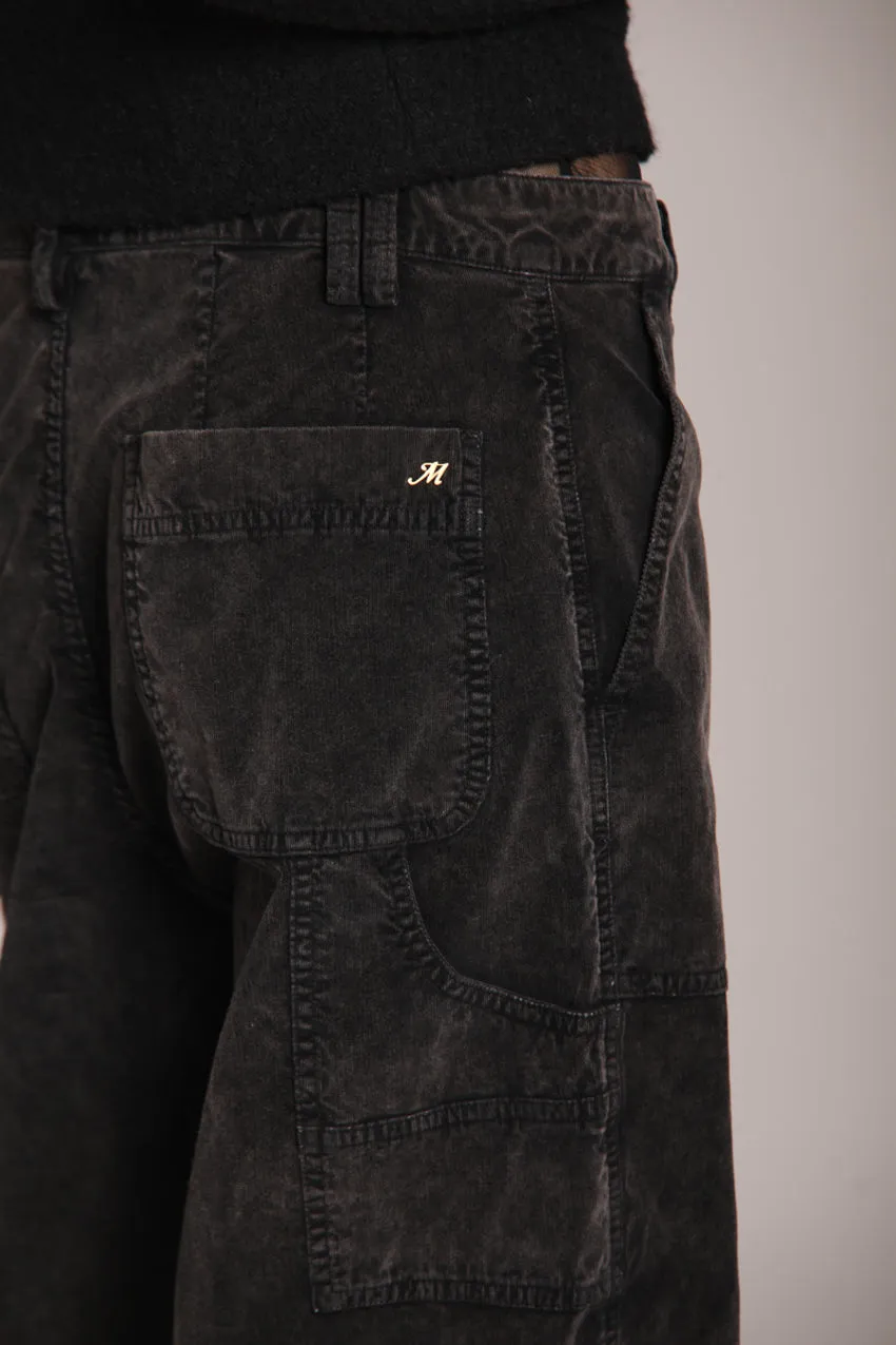 Dallas Wide L women’s 1000-wale corduroy cargo pant wide leg sold by Mason's product image thumbnail 2