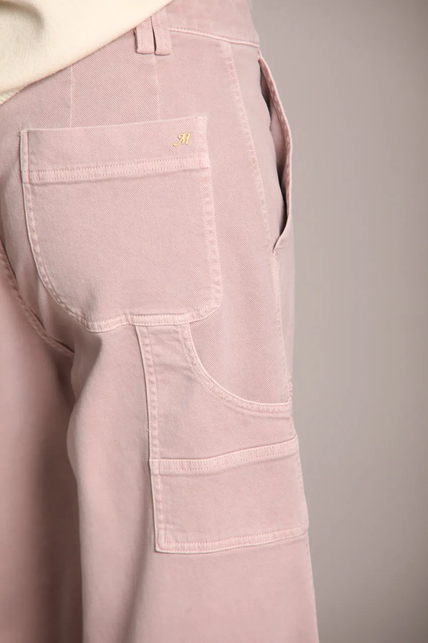 Dallas Wide women’s cargo pants in gabardine wide leg sold by Mason's product image thumbnail 2