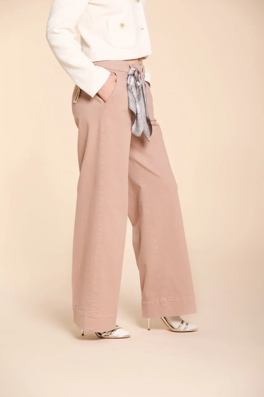 New York Studio women’s chino pants in cotton-wool blend wide leg sold by Mason's product image thumbnail 3