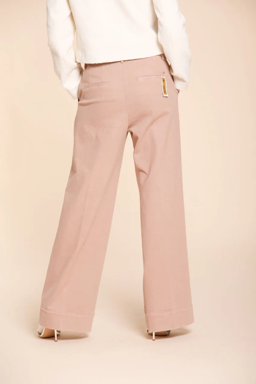 New York Studio women’s chino pants in cotton-wool blend wide leg sold by Mason's product image thumbnail 4