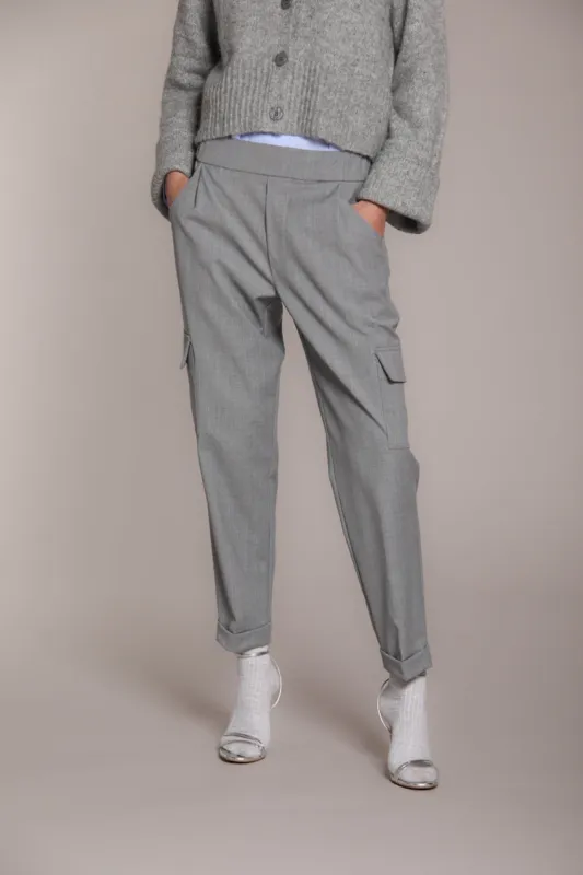Chile Jogger women’s cargo pants in wool relaxed fit sold by Mason's